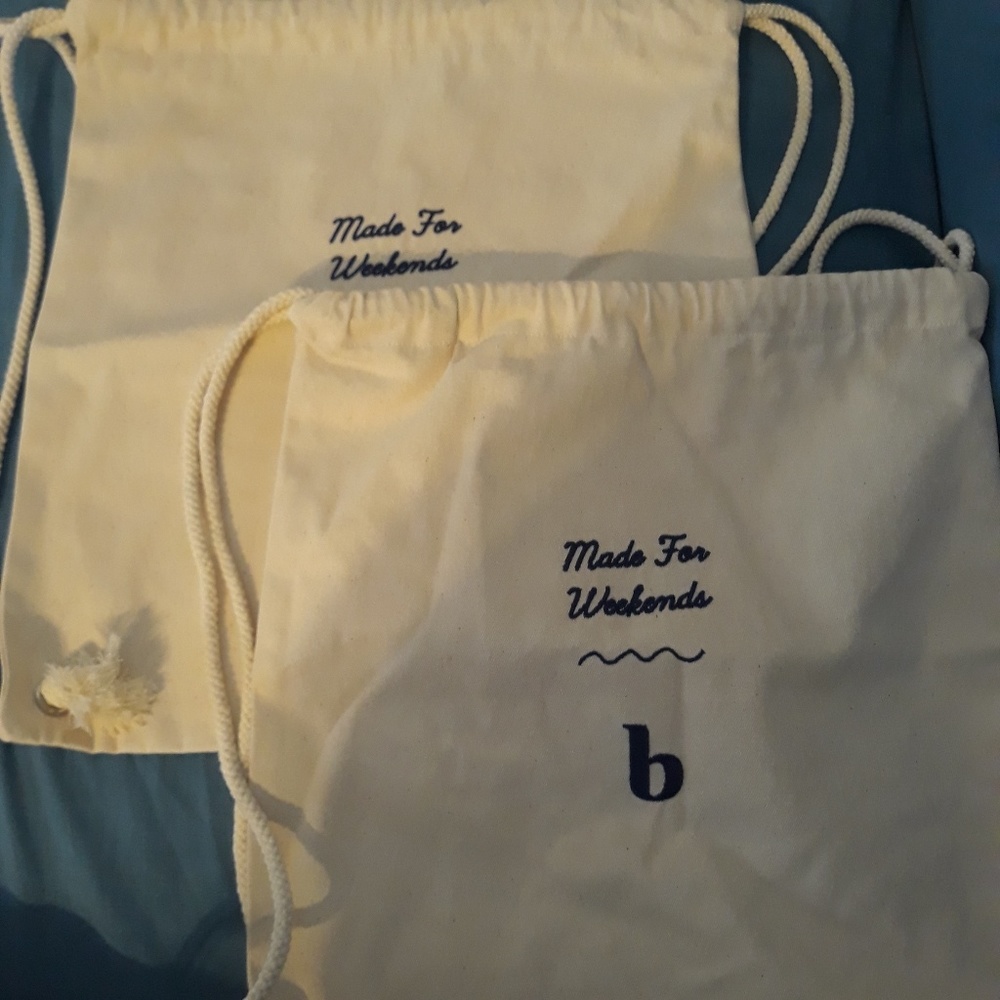 Brooklinen Canvas Drawstring Backpack - image 1